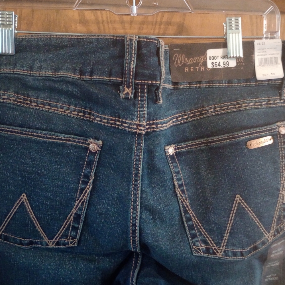 NWT Wrangler Retro Rae Mid Rise Jeans - Picture 8 of 12